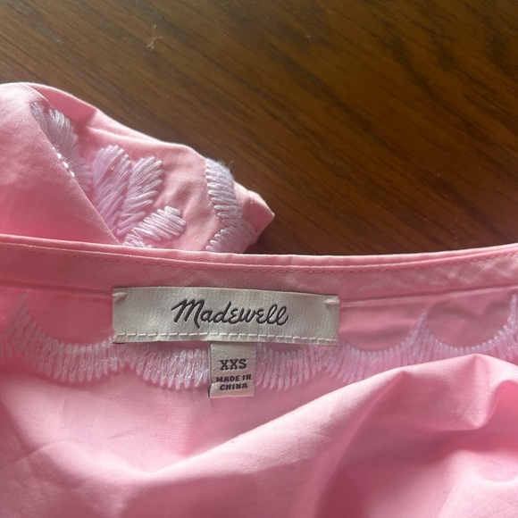 NWOT Madewell embroidered side tie top size xxs - Picture 9 of 11